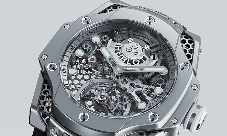 "مستوى جديد من الإبداع والإتقان" هوبلو تطلق ساعة Big Bang Tourbillon SR_A by Samuel Ross